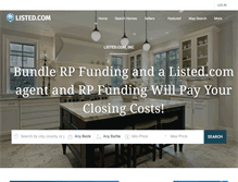Tablet Screenshot of listed.com